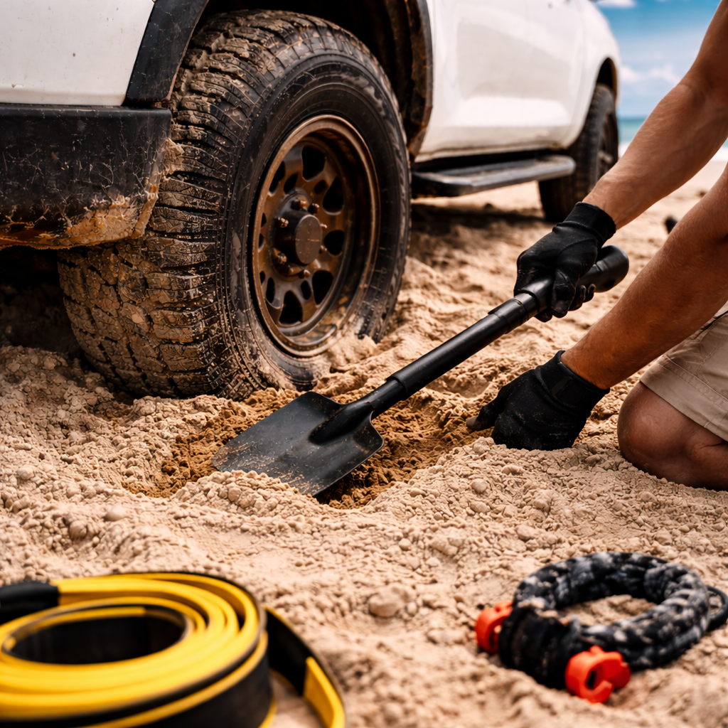 Step-by-Step Guide to 4WD Beach Recovery