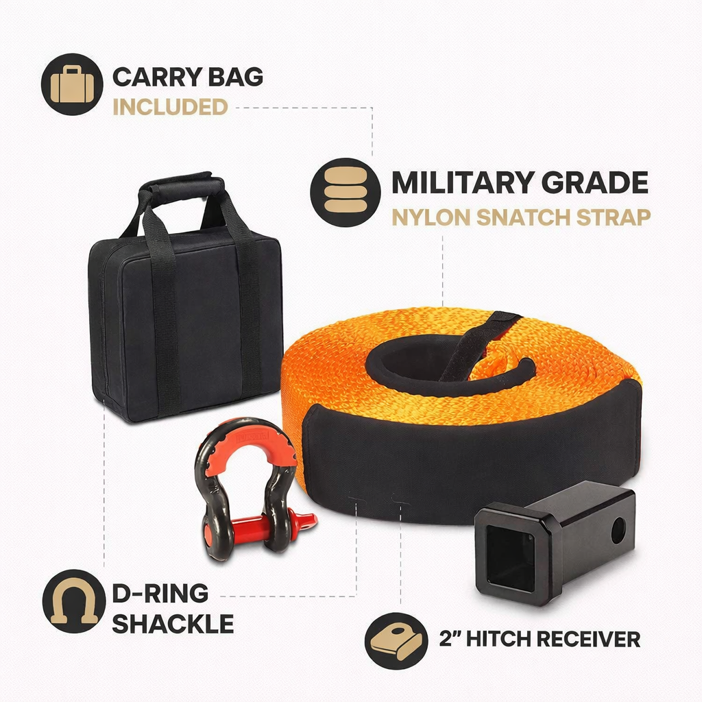 4WD Recovery Kit w/ Bag